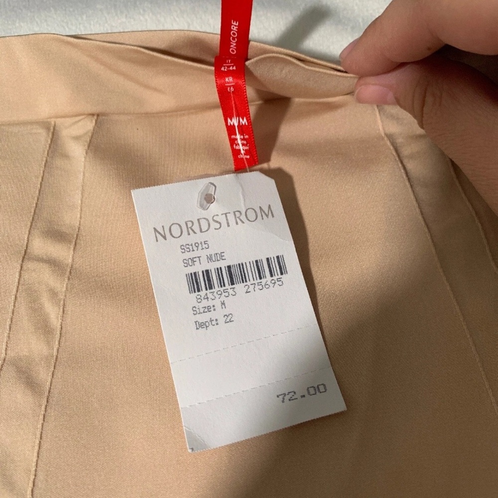 SPANX High Waist Tan Women's Shorts - Picture 9 of 9